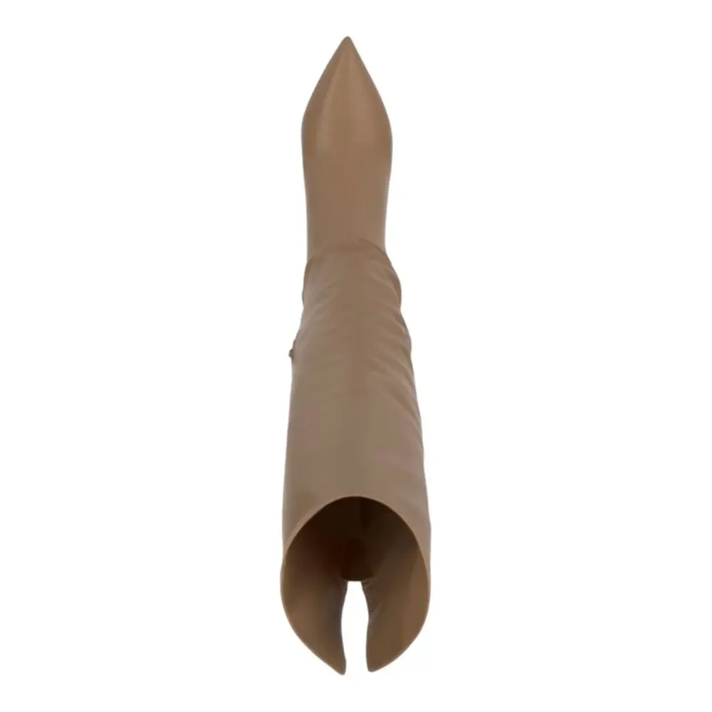 INC Women's Damoni Mid Heel Over the Knee Boots Tan Size 9 1/2 M